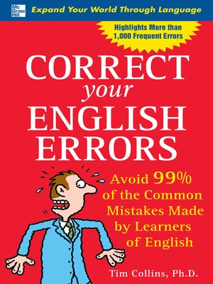cover image of Correct Your English Errors